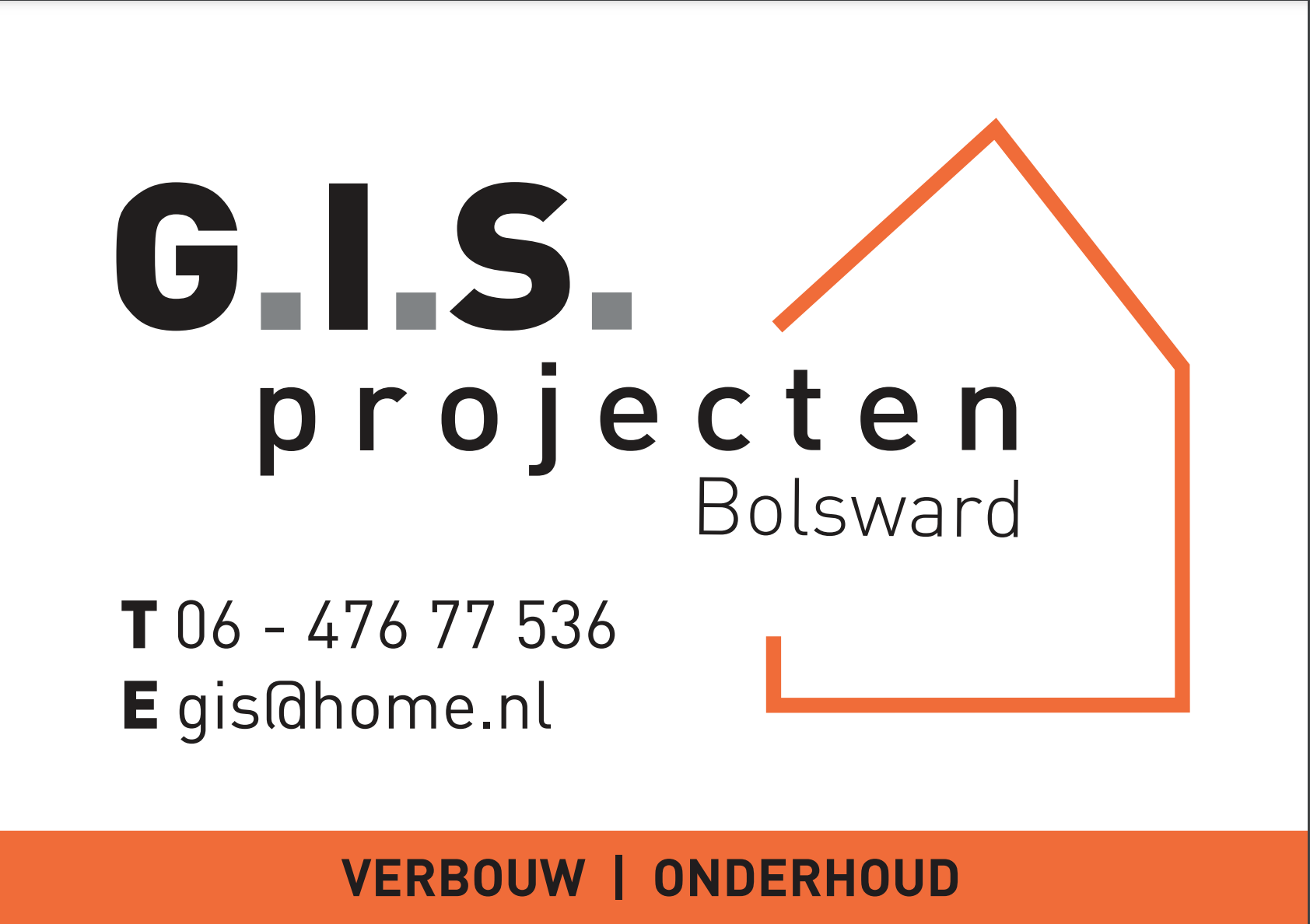 G.I.S. Projecten